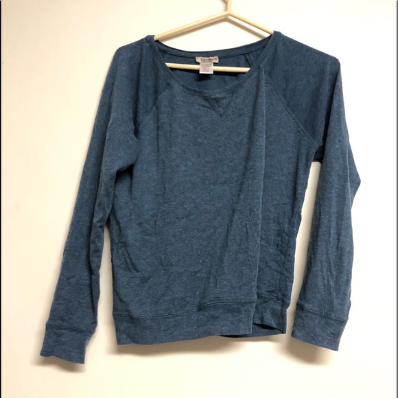 Blue long sleeve top - Picture 1 of 3